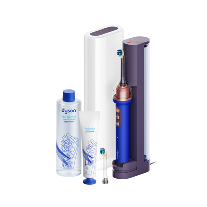 Brosse à dents Dyson CameraJet™ avec jet interdentaire (Céramique Ultra bleue)